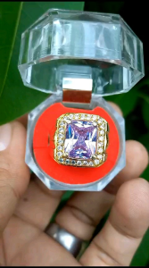 CINCIN BATU KECUBUNG LAVENDER KUALITAS SUPER