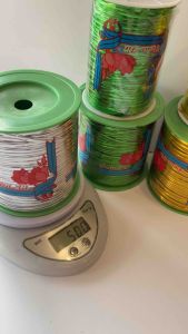 Cuộn kẽm kim tuyến gói hoa đủ màu cuộn kẽm cột handmade