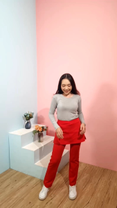 Celana Panjang Rok Senam Polos & Bawahan Olahraga Wanita AerobicFitnesTennis