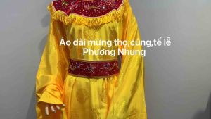 Đai áo tế lễ nữ hầu đồng đền đình chùanhà thờ