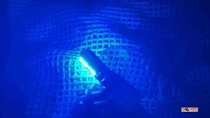 2 x flashing rolling circle led t10 light 12v