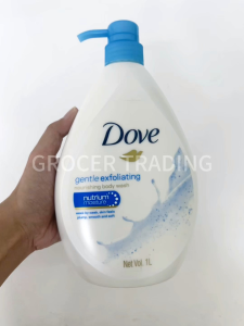 (Exp: 2028) Dove Body Wash 1L Beauty Nourishing / Gentle Exfoliating / Sensitive Skin
