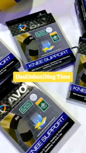 Deker Pelindung Lutut Kaki Avo knee Band Aksesoris Olahraga