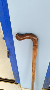 MAHEN CRAFT tongkat jalan kayu galih asem model payung C84