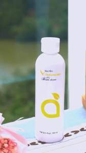 Sữa tắm nước hoa nữ giúp dưỡng trắng da toàn thân hương hoa hồng lưu hương lâu Vnaturecare 190ml