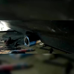 KNALPOT MOBIL SUARA BASS ADEM HKS SEDET BIRU UNTUK SEMUA JENIS MOBIL MANUAL DAN MATIC INLET 2 INCI