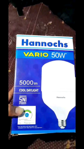 FLASH SALE LAMPU HANNOCHS VARIO TIPE 45W 6500K PUTIH HEMAT DAYA