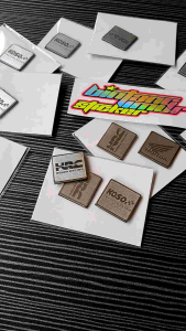 STICKER EMBLEM STAIINLESS SPIDO