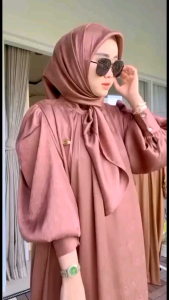 NEW ARRIVAL SOYA GAMIS SET HIJAB CARDENZA SILK PREMIUM