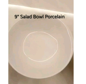 Ceramic Deep Salad Bowl Mangkuk Sup Kaca Prawn Mee Noodle Laksa Soup Bowls