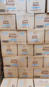 ทิชชู่เปียก Little Sheep ผ้าเช็ดทำความสะอาดสำหรับเด็ก ขนาด 20-80 แผ่น ( 1 แพ็ค )