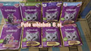 (Thùng 24 gói) Pate Whiskas Gói 80g Đủ vị Dành cho Mèo Mọi lứa tuổi mix vị - Sản Xuất Thái Lan