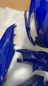 Cover body full halus Honda Beat FI tahun 2013-2014 biru custom