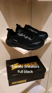 LOZTA Sepatu Sneakers Pria Full Black Injection Series