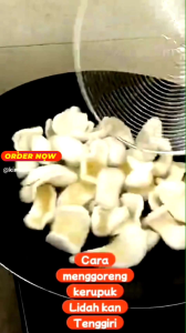 TERMURAH 250GR Kerupuk Lidah Ikan Tenggiri Krupuk Putih Mentah Enak Wangi Gurih Nagih