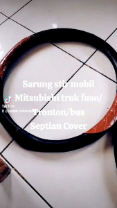 Sarung setir mobil truk Fuso cover stir mobil Mitsubishi Fuso tronton
