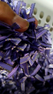 โบว์จิ๋วโบว์ผ้า ขอบทองขนาด7mm ใช้ตกแต่งงานต่างๆงานบุญงานบวช100ชิ้นต่อซอง