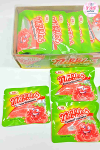30pcs NIBBLES STRAWBERRY BURST CANDY/loot bag fillers /paninda /giveaways/party favors.