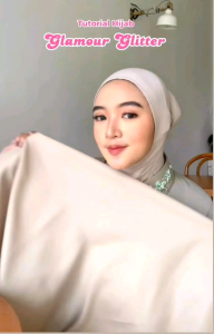 ( LC ) Shinar glamour laser cut/shinar glamor laser cutt/hijab shinar glamour/jilbab segiempat Shinar glamour/Shinar Glamour Laser cutting Ansania Premium Jilbab Kerudung Sinar PolySofter Segiempat/hijab shinar glamour laser cutting