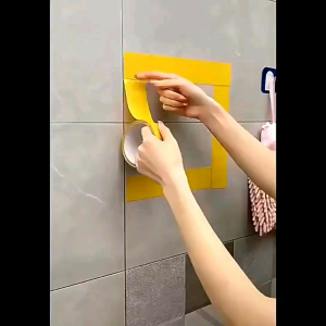 Double Tape Super Kuat Jaring Fiber Lem 2 Sisi Dabel Tip Model Kain