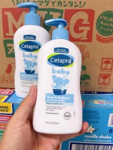 Sữa tắm Cetaphil Baby Wash & Shampoo 399ml của Mỹ.