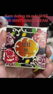 Kem dưỡng trắng da loại bỏ mụn SHEE NA WHITENING PEARL CREAM TAIWAN bông hồng đen - BEAUTY CREAM COLLAGEN - HX1654