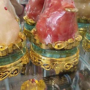 Tượng cóc thiềm từ 3 chân tài lộc đế kiếng xoay