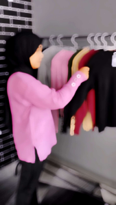 Outer Inara Atasan Rajut Blus Wanita & Sweater Rajut Lengan Kancing