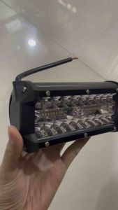 7 นิ้ว 120W ไฟ LED บรรทุกวินเทจ 12V-24V รถบรรทุกสไตล์ (7 inch) บาร์ปโปรต สำหรับสองซ่อน Spotlight SUV