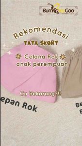 BumBeeGoo - Tata Skort Celana Rok Anak Perempuan Premium