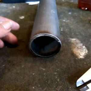 Pipa Besi Seamless || OD 47mm x ID 40mm Tebal 3.5mm panjang 20cm sampai 150cm
