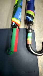 Rainbow Heavy Duty Golf Umbrella - Big Size with Straight Handle and J Handle