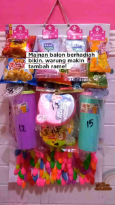 Cabutan balon berhadiah isi 100 pcs NR03