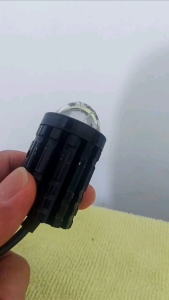 Lampu Tembak Sorot LED D2 Oval Plus DEVIL EYES 4 Mode utk Motor Mobil 20Watt Lampu Tembak Plus Devil