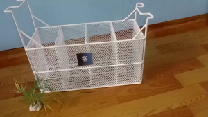 Keranjang Freezer Jaring Kecil Sekat 3 Bawaan