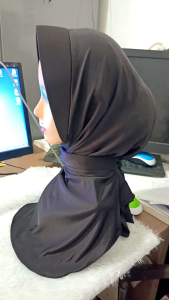 RSA - jilbab dinas kerja ANTI TEMBEM sporty sport pet kecil olahraga volly basket senam