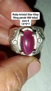 Ruby Star Klep Kristal