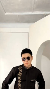 Baju seragam kerja / Kemeja kombinasi / Seragam kerja pria / Baju kerja lengan panjang / Baju kemeja pria