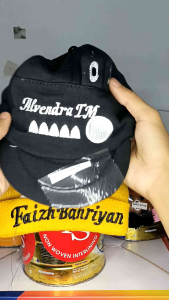 Topi Anak Laki Laki dan Perempuan Karakter Crocodile Gratis Bordil Nama - Banyak Promo Menarik (READY STOCK)