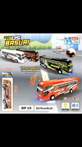 MAINAN BUS TELOLET BASURI- MAINAN BUS BASURI KLAKSON TELOLET - BUS VIRAL