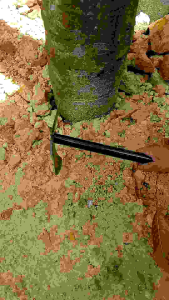 Blencong Cangkul Mini Bahan Baja Super Penggali Tanah