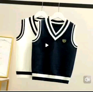 New childrens vest autumn and winter outer wear pure cotton vest boys and girls large childrens vest