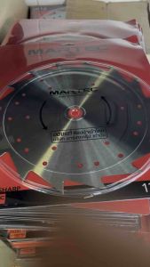 ใบตัดหญ้าMARTECแท้100% รุ่นใหม่ใหญ่กว่าเดิม ขนาด12 นิ้ว รุ่นลับคมได้ (มีขนาด16 24 30 และ40ฟัน)