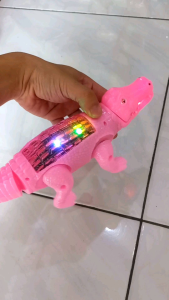 Mainan Buaya Baterai Nyala Lampu Dan Musik no Pr-17751