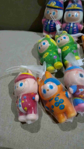 SQUICY SQUISHY KARAKTER KEROPI DAN LABUBU LUCU IMUT SLOW RISING MAINAN