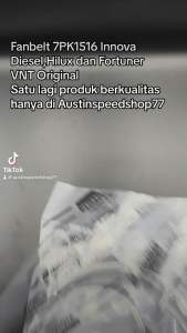 Fanbelt 7PK1516 Innova Diesel Hilux Fortuner VNT Original 90916-T2006