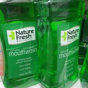 [Made in Canada] NƯỚC SÚC MIỆNG NATURE FRESH MOUTHWASH - HƯƠNG BẠC HÀ DỊU NHẸ (710ML)