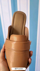 DSANDALS-Blp001 Flat Shoes Wanita