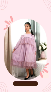 Gaun Anak Muslim Tile Dot: Desain & Kualitas Terbaik