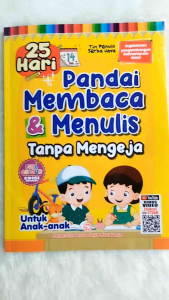 Buku Belajar Anak 25 Hari Pandai Membaca & Menulis Tanpa Mengeja - Serba Jaya